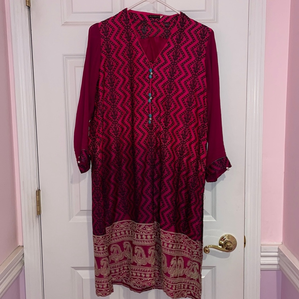 3 pc Agha Noor shalwar kameez